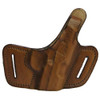 Frontline Belt Slide Leather Holster Colt Government with 5" Barrel, Brown, Right Hand