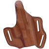 Frontline Multi Purpose Pancake Leather Holster Glock 26, Brown, Right Hand