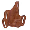 Frontline Multi Purpose Pancake Leather Holster Smith & Wesson M&P Shield, Brown, Left Hand