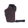 Frontline 3 Layer Synthetic Leather Belt Holster CZ SP01 Phanton, Brown Right Hand