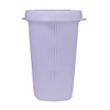 Scotty Vented Crab Diner Bait Jar 1 Liter, White