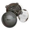Campmaid Combo Set Lid Lifter/Flip Grill/Charcoal/Wood Holder Heat Source/KickStand and 12" Oven