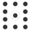 TargDots Target Roll Small Bore