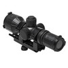 NcStar AR Carry Handle 3-9x42mm Compact Scope Combo, Black