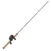 Shakespeare Synergy Ti Spincast Combo 2 Bearings, 6 Length, 2 Piece Rod, 6-12 lb Line Rating, Medium Power