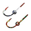 Eagle Claw Tie/Hat Clip Camouflage, American Flag, (Per 2)
