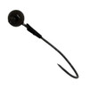Eagle Claw TroKar ProV Bend Ball Head Jig 1/16oz., Black, Chrome Black Finish