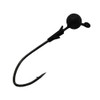 Eagle Claw TroKar ProV Bend Ball Head Jig Size 3/16 oz, Black Chrome Hook, Tungsten