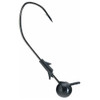 Eagle Claw TroKar ProV Bend Ball Head Jig 3/16 oz, Black Chrome Hook