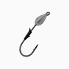 Eagle Claw TroKar SwimBait Head Size 3/16 oz., Block Chrome Hook, Lead