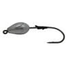 Eagle Claw TroKar Swimbait Head 3/4 oz, Black Chrome Hook, Lead
