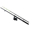 Zebco  Quantum Big Cat Spinning Combo 5.0:1 Gear Ratio, 10 Length, 2pc Rod, 10-30 lb Line Rate, 1/4-3/4 oz Lure Rate