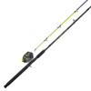 Zebco  Quantum Big Cat Spincast Combo 2.6:1 Gear Ratio, 7 2 Piece Rod, 8-17 lb Line Rating