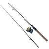 Zebco  Quantum Strategy Combo Spinning, 0, 5.2:1 Gear Ratio, 7 Length, 2pc Rod, 6-12 Line Rate, Medium Power