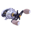 Zebco / Quantum Vapor Baitcast Reel 100 Size, 6.3:1 Gear Ratio, 27" Retrieve Rate, 16 lb Max Drag, Right Hand