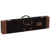 Browning Lona Case Canvas/Leather Fitted Case, Black/Brown