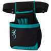 Browning Flash Shell Pouch, Black/Teal