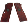 Pachmayr Renegade Wood Laminate Pistol Grips Browning Hi Power, Rosewood Checkered