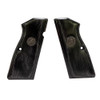Pachmayr Renegade Wood Laminate Pistol Grips Browning Hi Power, Charcoal, Smooth