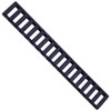 Ergo LowPro Ladder Rail 18 Slot, Black, Per 1