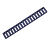 Ergo LowPro Ladder Rail 18 Slot, Grahpite Grey, Per 1