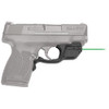 Crimson Trace Laserguard Smith & Wesson M&P 45 Shield, Green Laser, Clam Package