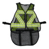 Seattle Sports Cycling Safety Vest Green/White