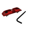 Odin Works M-Lok Low Profile Bipod Adapter, Red