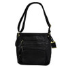 Bulldog Cases Cross Body Style Purse with Holster Large, Black