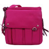 Bulldog Cases Purse Medium Cross Body Style with Holster,  Pink