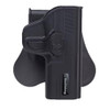 Bulldog Cases Rapid Release Polymer Holster Taurus Millennium, Right Hand, Black