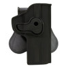 Bulldog Cases Rapid Release Polymer Holster Ruger SR9, Black, Right Hand