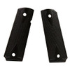 Pachmayr 1911 Grips Black Aluminum, Checkered
