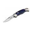 Boker Knives Scout Folding Knife 3 1/8 Satin Blade, Blue  Honeycomb Handle