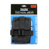 Uncle Mikes Double Cuff Pouch, Molle Cmpatble Black