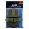 Uncle Mikes Double Cuff Pouch, Molle Cmpatble Olive Drab Green