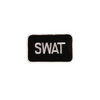 Uncle Mikes Organization Patches Swat, Black and White, 2 1/4"x 4 1/4"