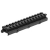 Leapers Inc. UTG Super Slim 20 MOA Elevated Picatinny Mount, 13 Slot, Black