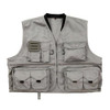 Allen Cases Big Thompson Fishing Vest Medium/Large, Gray