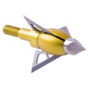 Allen Cases Torrent Crossbow Broadhead 125 Grains, 3 Blades, Yellow, 3 Pack