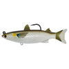 LiveTarget Lures Mullet Twitchbait Saltwater, 4 1/2", 7/0 Hook, Medium/Slow Sinking, Silver