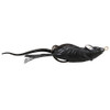 LiveTarget Lures Field Mouse Hollow Body Freshwater, 2 1/4", 1/0 Hook, Topwater Depth, Black/Black