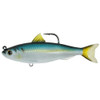 LiveTarget Lures Blueback Herring Jointed Bait Saltwater, 4 1/2", 6/0 Hook, Medium/Slow Sinking Speed, Black/Silver