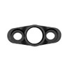 GrovTec US Flanged Push Button Base Non Rotating, M-Lok, Black
