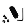 GrovTec US M-LOK Rails and Adaptors 2.20" Length, 5 Slots, Black