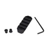 GrovTec US KeyMod Picatinny Rail 2.20" Length, 5 Slots, Black