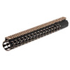 Leapers Inc. UTG Pro Keymod AR15 15" Super Slim Rail Black/Bronze