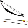 Daisy Outdoor Products Youth Package Compound Bow, Ambidextrous, 13-19 lb Draw Weight, 16-25 Draw Length, Black