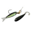 Z-man ChatterBait Flashback Mini Lures 1/8 oz Weight, Gold/Black, Per 1