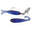 Z-man ChatterBait Flashback Mini Lures 1/8 oz Weight, Silver/Blue, Per 1